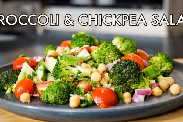 Chopped Broccoli & Chickpea Salad